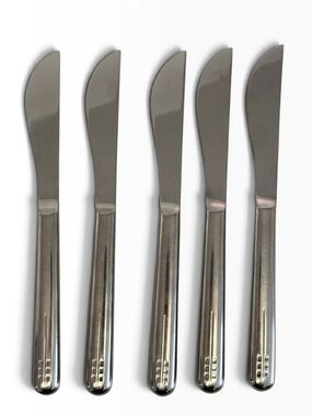 RICHARD MEIER for Reed & Barton / Swid Powell — Set of 5 Dinner Knives